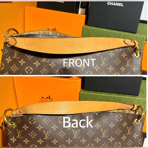 LOUIS VUITTON w/COA Complete Inclusion Graceful MM Monogram Hobo BAG - Picture 11 of 17